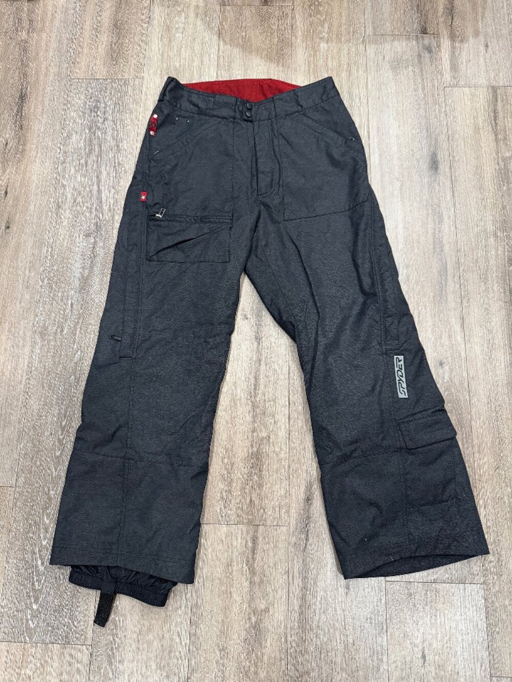 Spyder Insulated Ski / Snowboard Pants – Men’s Charcoal Grey / Black Heather